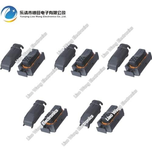 5 Sets 40 Pin automotive connector plastic connector ignition harness connector with terminal DJ7401-1 / 3.5-21 40P