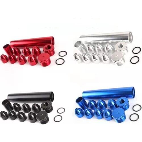 Aluminum 1/2-28 or 5/8-24 Car Fuel Filter 1X7 or 1X13 Car Solvent Trap FOR NAPA 4003 WIX 24003