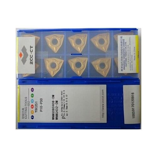 Free shopping 10 pcs WNMG080408 DM YBC251 milling cutter insert carbide cemented carbide turning tools