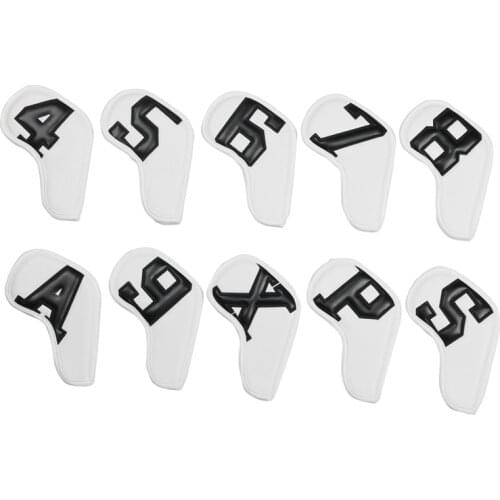 New-Golf Iron Covers, Golf Club Head Covers of Various Colors and Styles, Both Men and Women Can Use,Golf Accessories