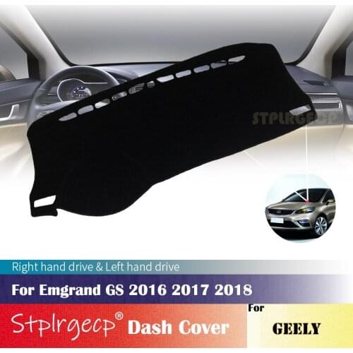 For Geely Emgrand GS 2016 2017 2018 Anti-Slip Dashboard Cover Protective Pad Car Accessories Sunshade Carpet