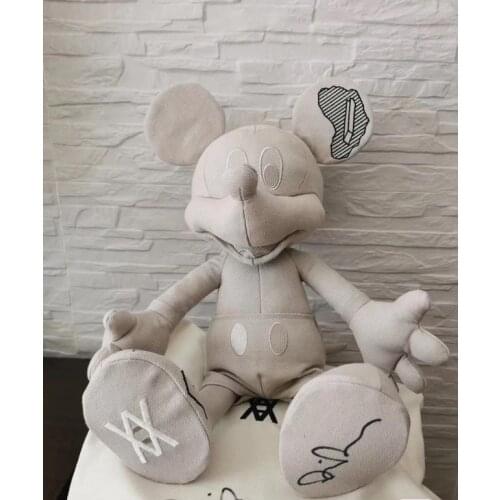 Disney 90th Model commemorative Mickey Mouse action figures Limited edition fashion cloth arge standing items doll Mickeys 47cm