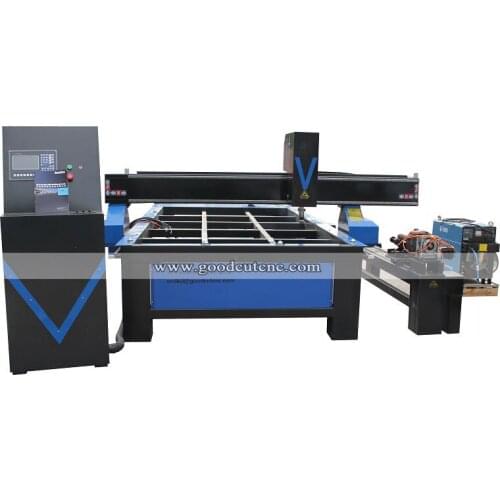 Nice price 1325 1530 cnc cutter gantry metal plasma cutting machine with water bed for sale