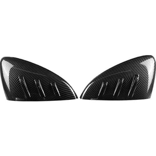 Car Rear View Rearview Side Glass Mirror Cover Trim Frame Side Mirror Caps for Mazda 3 Axela 2020-2021