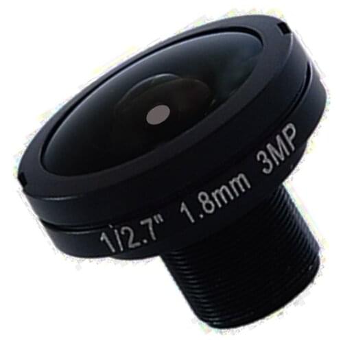 M12 4k lens 12.0MP 1.85mm 4K Lens 185 degree Wide Viewing Fisheye Camera lens 1/1.7" Format Applicable for IMX226 Sensor