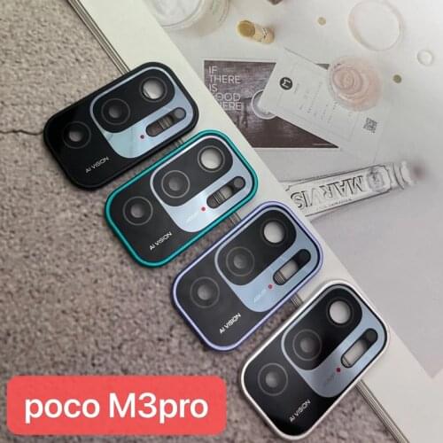Camera Lens Metal Ring Glass For Poco M3 Pro 5G Camera Screen Protector Xiaomi Redmi Note 10 5G Rear Camera Lens Protection Case