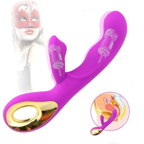 Powerful Adult Electronic Toy Product Fun Vibrator G-spot Charge AV Stick Silicone Female Sex Toys for Women USB Electronic Toys