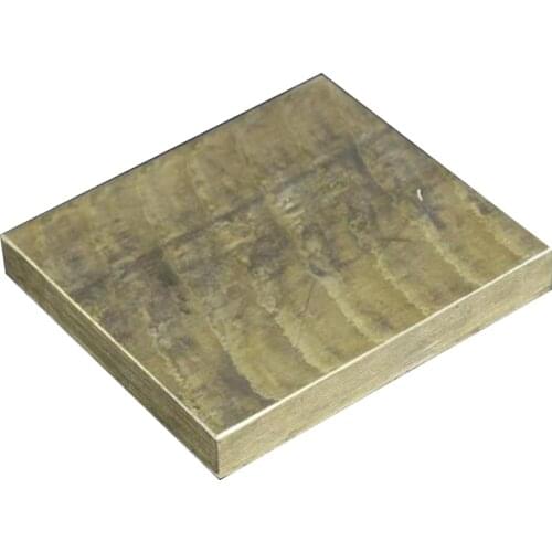 Knife DIY material bronze block plate 50*50*10mm , accept cutting other size