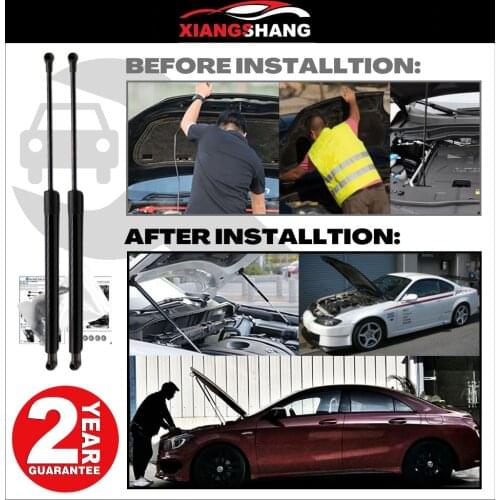 For Renault FLUENCE I 2009- Gas Strut Lift Support Front Bonnet Modify Gas Springs Shock Absorber