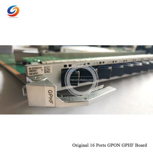 Original New HW 16Port GPON Card Board GPHF C++ SFP Modules 16ports GPON OLT Interface Board for MA5800-X7 MA5800-X17 OLT