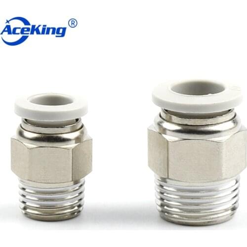 PC Pneumatic quick connector gas pipe quick thread straight pc4pc6pc8pc10pc12-m5-02-01-03-04
