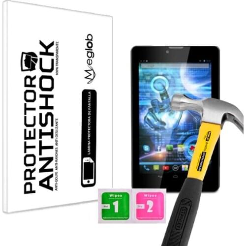 Screen protector Anti-Shock Anti-scratch Anti-Shatter compatible with Tablet Goclever Quantum 700M Pro 3G