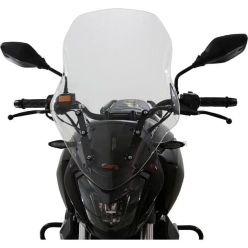 Dominar 400 compatible Touring front glass 2017-2020 59cm Smoke Clear