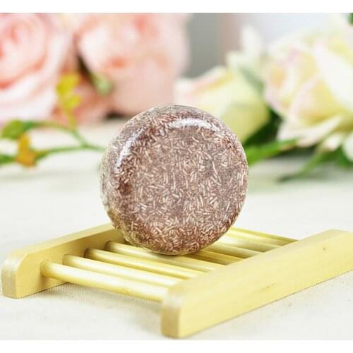 55g Handmade Shampoo Bar Hair Darkening Washing Repair Nourish Natural Soap