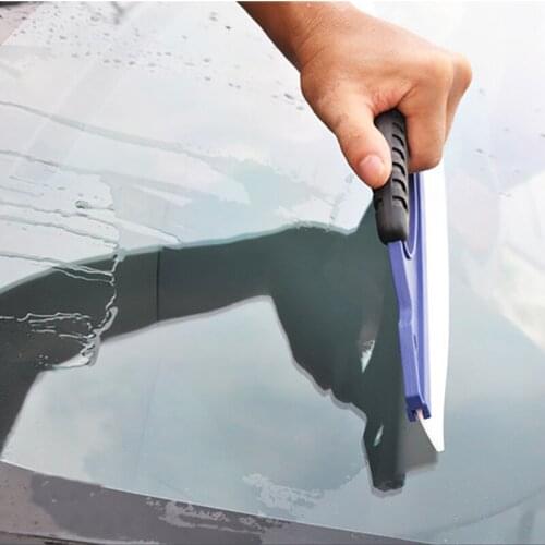 30cm Eco-friendly Silicone TPR Soft Ccraper Bow Window Wiper Doesn't Hurt The Paint Window Film Cleaning Tools Car Accessories