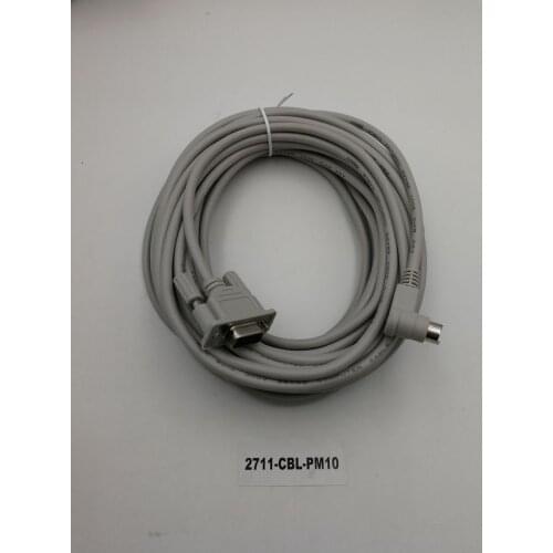 Compatible 2711-CBL-PM10 RS232 Operating/Programming Cable 9-pin D-shell to 8-pin mini DIN for PanelView 300 Micro to SLC or PLC