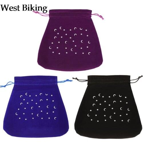 Moon Phase Printing Drawstring Storage Bag Jewelry Trinket Keepsake Storage Box Witch Divination Accessories Home