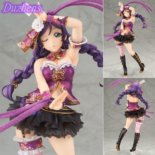 100% Original genuine Love Live! Sunshine!! Tojo Nozomi chi-pao PVC Action Figure Anime Figure Model Toys Figure Doll Gift