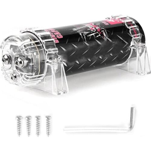 4 Farad Power Capacitor LED Voltage Display Power Cap Car Audio Amplifier Capacitor Car Accessories