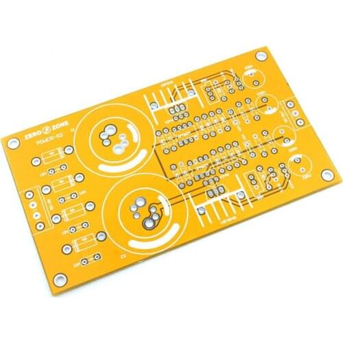 Free ship POWER-02 (OPA604) main filter adjustable regulated power supply PCB