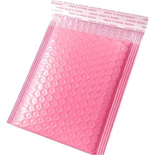 50pcs Pink Bubble Mailers Poly Bubble Mailer Self Seal Padded Envelopes Gift Bags Packaging Envelope Bags Organizer for Book