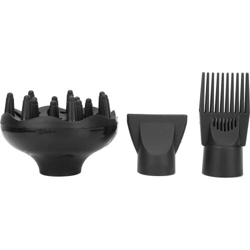 Hair Straightener Cream Keratin Straightening Hair Dryer Diffuser Nozzle Set Plastic Hair Dryer Attachment Dryer Nozzle Comb