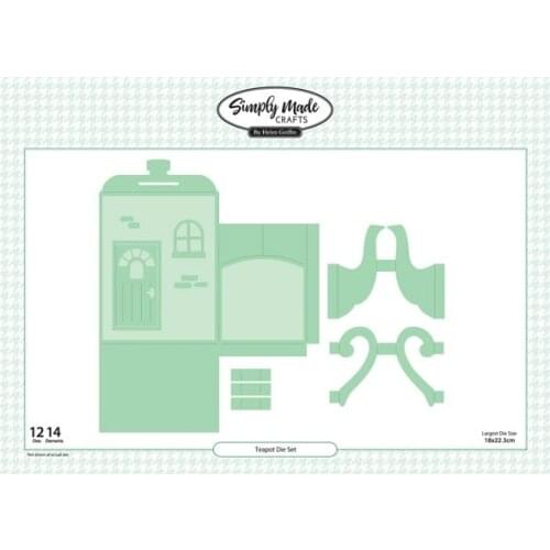 2021 AliliArts Metal Cutting Dies Teapot box diy Scrapbooking Photo Album Decorative Embossing PaperCard Crafts Die