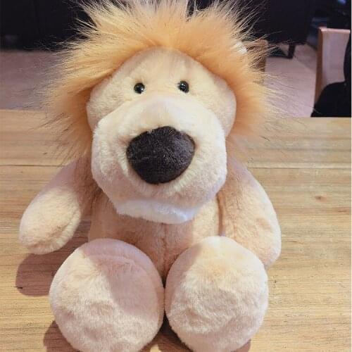 New cartoon animal lion lovely toy 35cm lifelike favorite soft Pillow good quality decoration doll birthday gift for kid