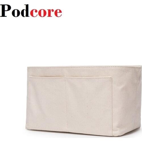 Fashion Organizer Bag Canvas Inner Pouch Makeup Travel Cosmetic Bag Organizador Bolso Maquillaje