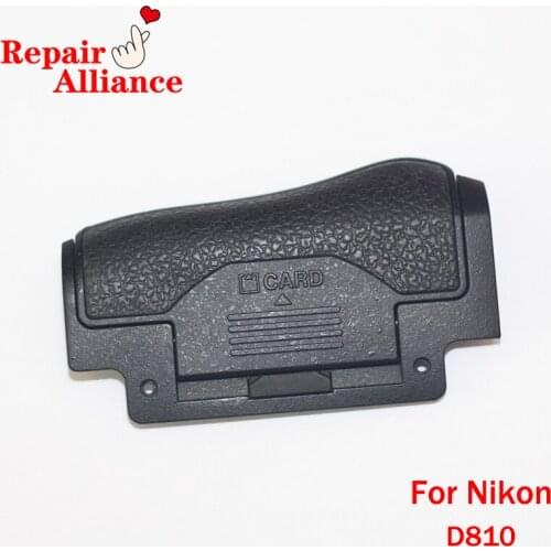 New CF SD memory card cover Chamber Lid Rubber parts for Nikon D810 SLR camera
