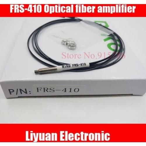 10Pcs Good quality Optical fiber amplifier probe M4 Fiber optic sensor Diffuse Photoelectric Sensor diameter 4MM FRS-410