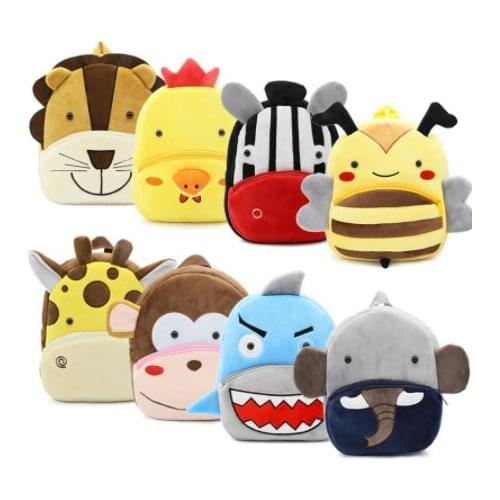 Plush Backpacks Baby Bags Animals Cartoon Doll Kids Toys for Children Girl boy Shoulder Bag for Kindergarten