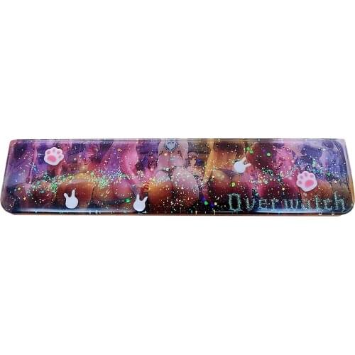 36cm Resin Hand Rest Custom Mechanical Keyboard Wrist Pad Palm Rest Desk Wrist Pad For 87 Keys Keyboard Office Gaming - Butt