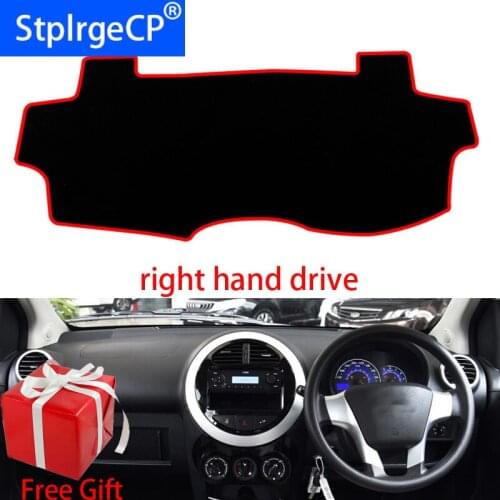 Car Dashboard Cover Mat for GEELY LC2 GC2 2009 2010-2016 Right Hand Drive Dashmat Pad Dash Mat Covers Dashboard Accessories