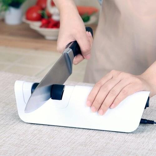 RISAMSHA Electric Knife Sharpener Diamond Sharpening Stone Blade Sharpening Stone Dropshipping Kitchen Tool