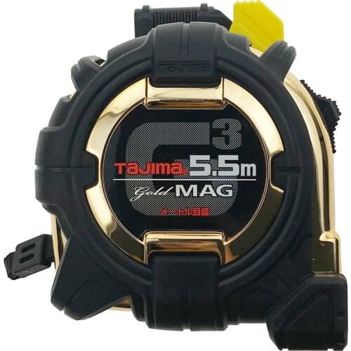 Steel Tape Measure Tajima Tajima Ruler 5 Meters 5.5 Meters 7.5 Meters Tyrant Gold High-precision Double-sided Scale Thickening