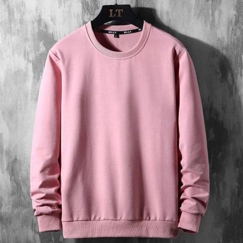 High quality autumn men women unsex sweatshirt hoodies long sleeve simple casual coat plus size 7XL 8XL 9XL thin pull over coat