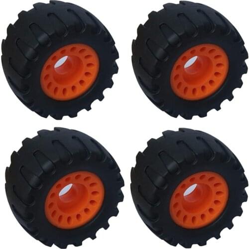All Terrain Off Road Skateboard Longboard Wheels (Set of 4 Contains Bearing Sleeve)