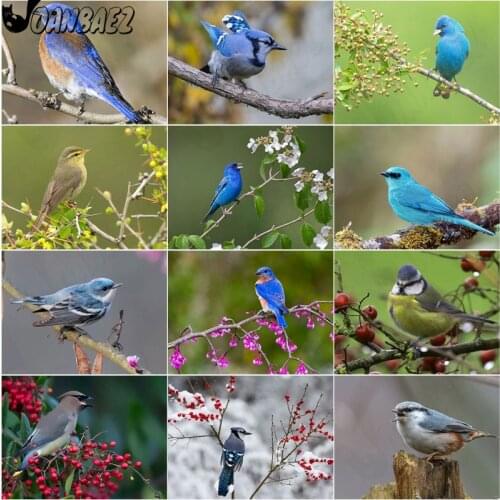 Animal Bird Diamond Painting Lovely Landscape Mosaic Kit 5D Diy Cross Stitch Embroidery Handmade Inlaid Wall Decoration