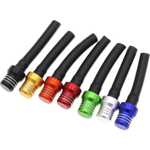 1 Pcs Motorcycle One-Way Fuel Gas Tank Cap Breather Vent Black Hose Anti Reverse for Dirt Pit Bike ATV