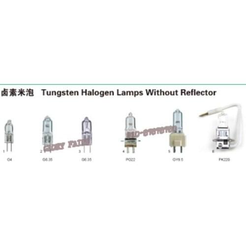 10Ppcs,PH projection lamp 7388 6V20W G4,microscope ophthalmoscope lensometer projector,PH 6V 20W,ESB M30 halogen bulb