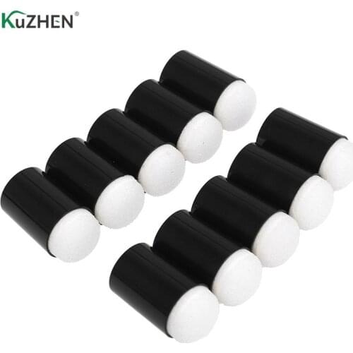 10pcs/lot Sponge Finger Daubers Foam Finger Painting Craft Sets Finger Paint Drawing Sponge Foam Finger Chalk Ink