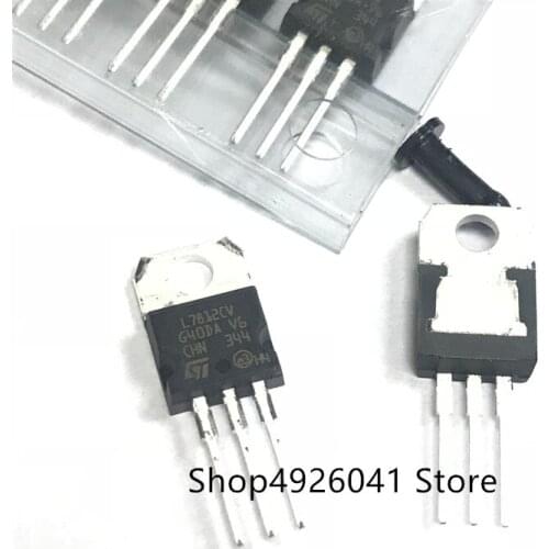 20PCS 100% New L7812CV L7812 LM7812 MC7812 TO-220 Origina