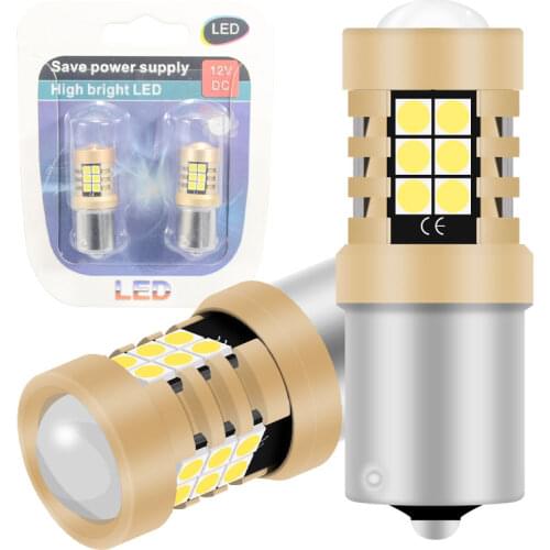 2x Strobe 7440 T20 W21W 1156 BA15S P21W T15 W16W Reserve Light Backup lamp 3030 21SMD Reversing Light Backup light Flash 3 Times