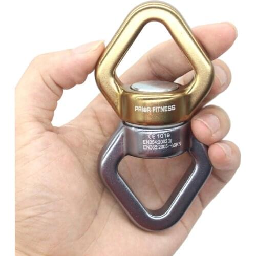 Yoga Accessories 30KN Swivel Rotational Device afety Rotator For Rock Climbing Outdoor Climbing