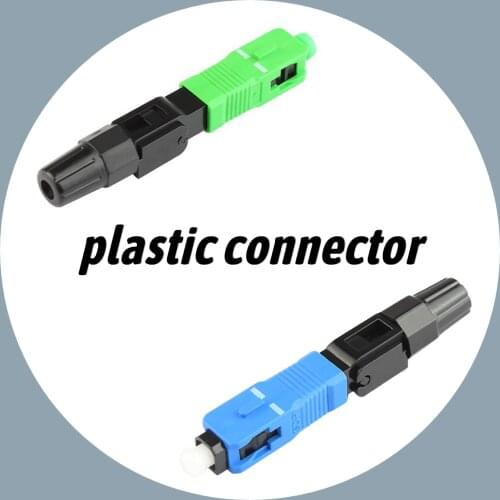 Free Shipping FTTH SC APC UPC Single-Mode Fiber Optic SC Quick Connector FTTH Fiber Optic Fast Connector SC Connector