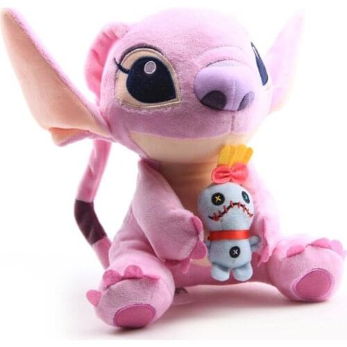 Disney Cartoon Stitch Lilo & Stitch Plush Toys cute Doll Children Stuffed Toy Baby Kids Birthday Christmas Gifts