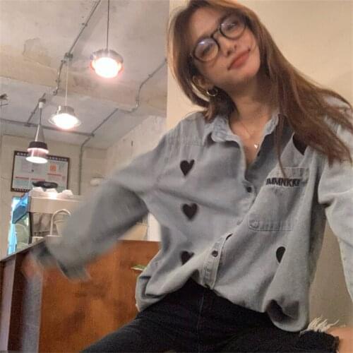 Link Level Love Womens Denim Shirts