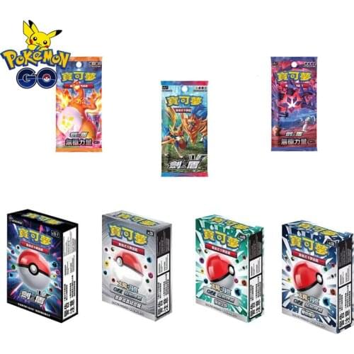 Genuine Anime Pokemon Cards Pikachu PTCG Sword and Shield Game Toy Card Collection Gift Toys