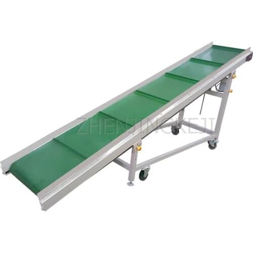 Small Desktop Conveyor Loading Conveyor Line Belt Assembly Line Climbing Mobile Commercial Belt Conveyor Tools And Equipment